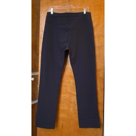 NWT M.M. Lafleur Foster Cigarette Pants Dark Navy Straight Powerstretch Sz 12 - Picture 3 of 8